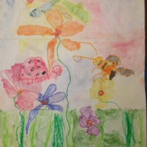 Drawing by Eva, 4 years old