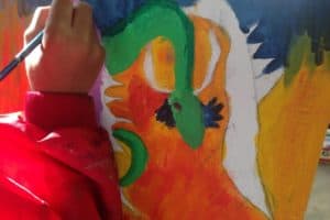 Drawing by a 8 years old child