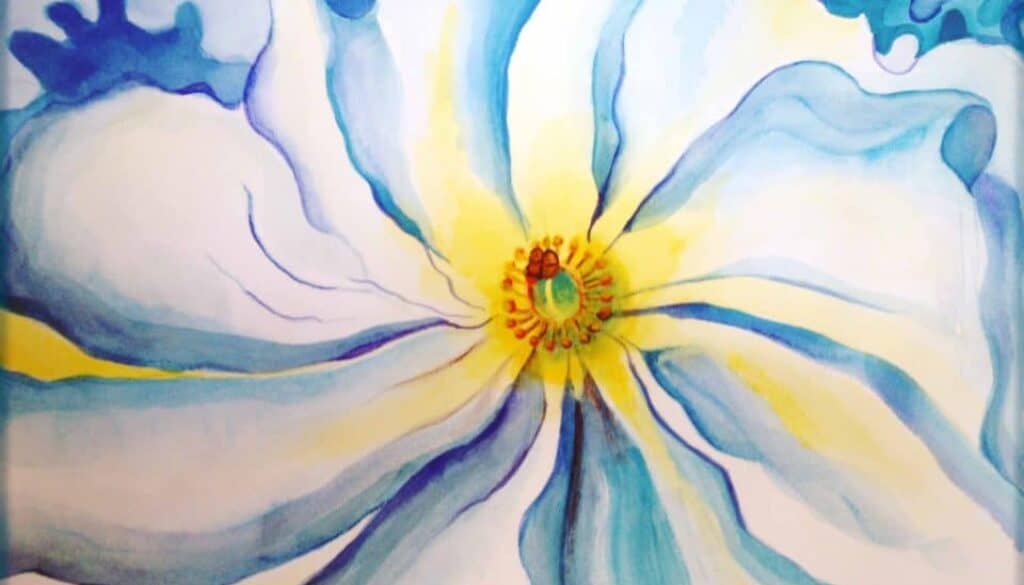 Flower of Georgia OKeeffe