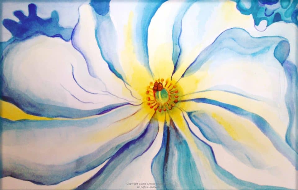 Flower of Georgia OKeeffe