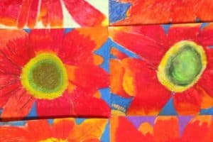 Artworks from weekly art club